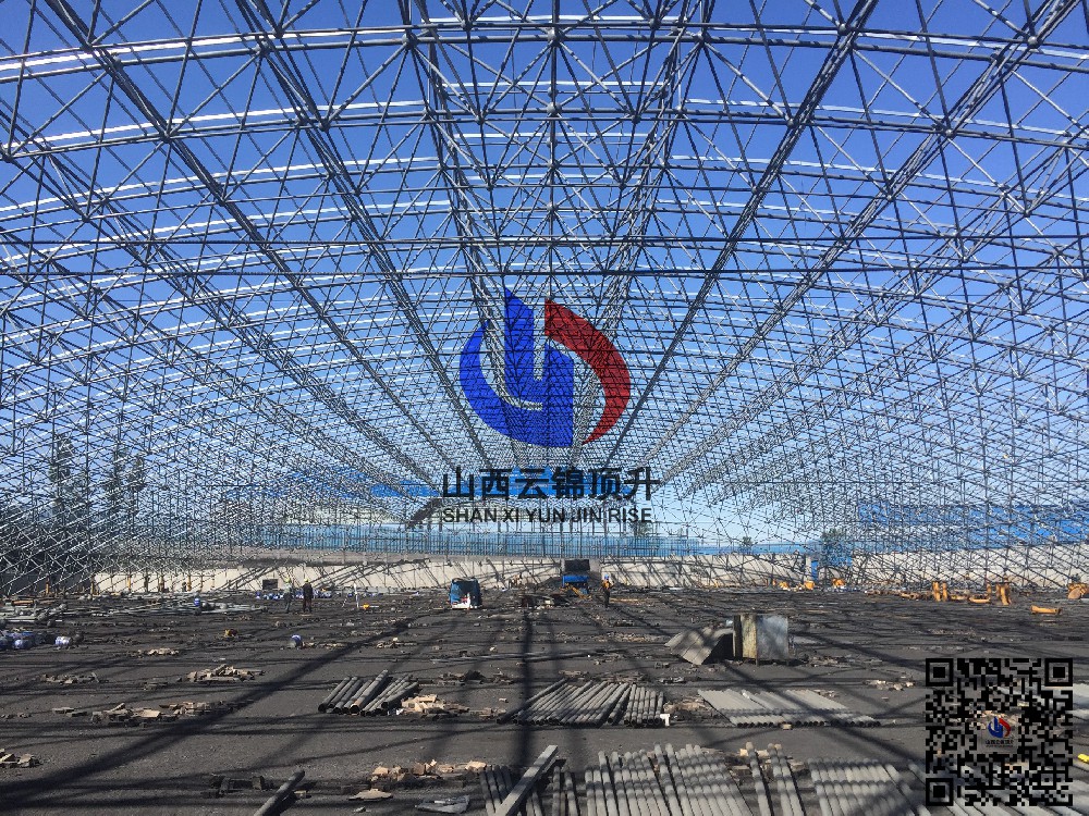 网架安装案例-山西网架顶升_徐州网架_山西网架安装-山西云锦顶升网架