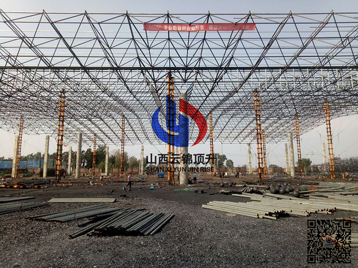 介休北辛武平板网架顶升