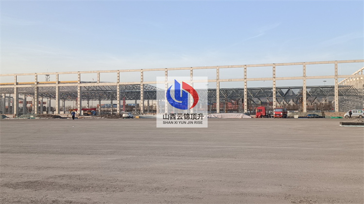 天津港网架顶升